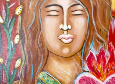 2015-06-13 Women of Joy and Happiness Painting Workshop